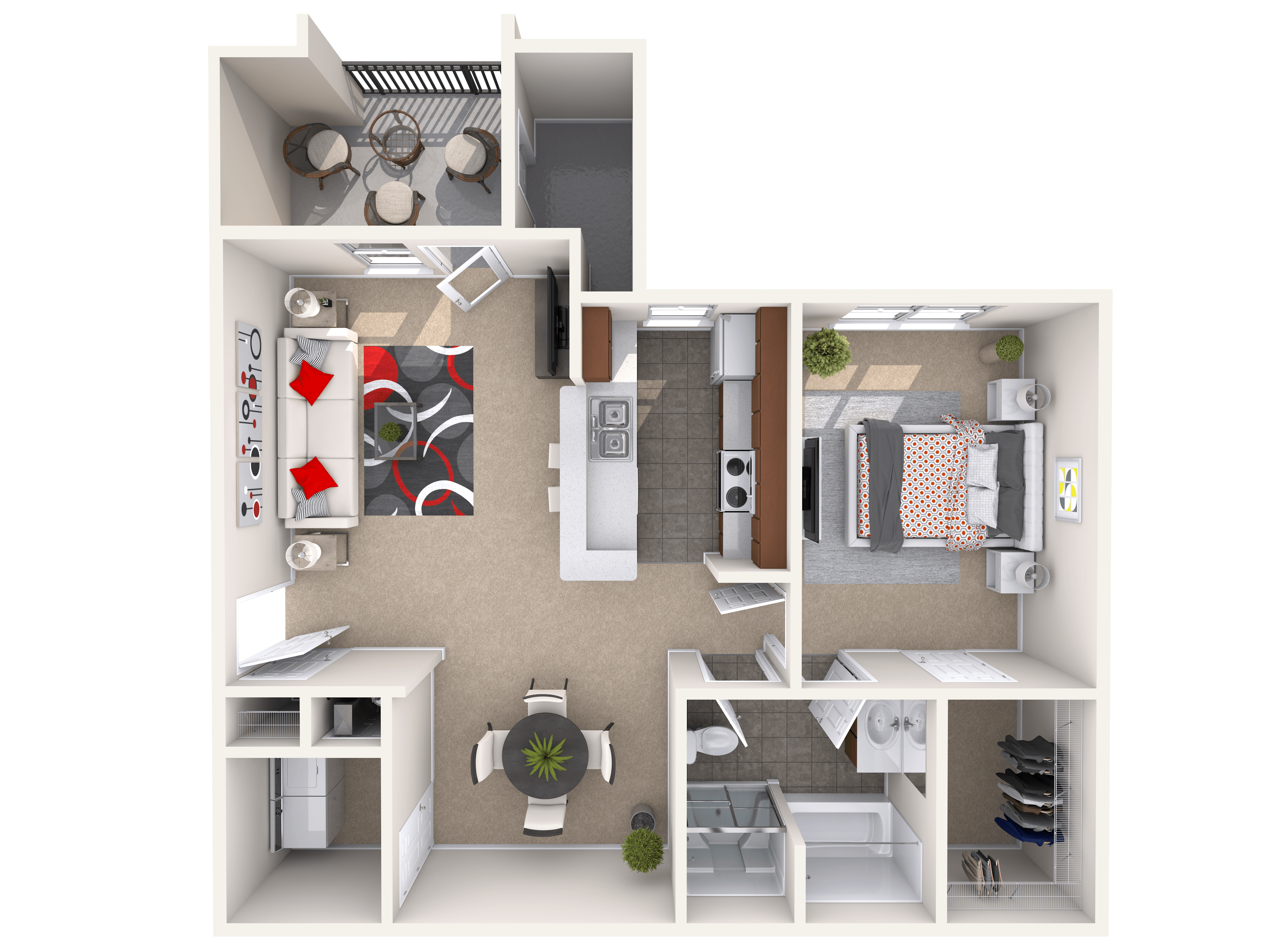 The Cornerstone Renovated floor plan